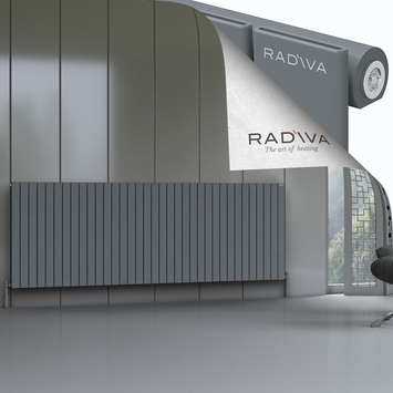 Arno Radiateur En Aluminium 900x2586 Anthracite - Thumbnail