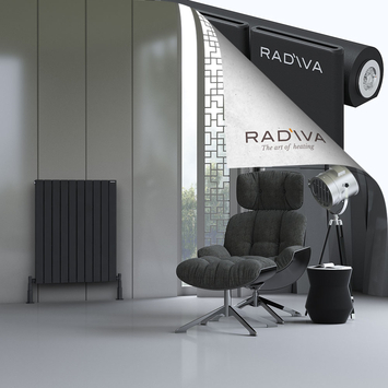 Arno Radiateur En Aluminium 900x736 Noir - Thumbnail