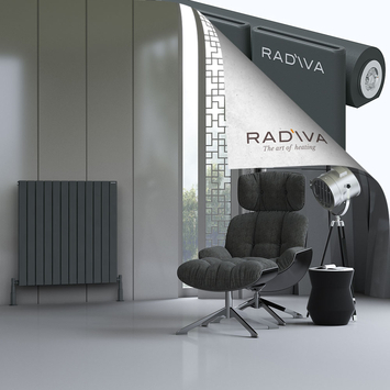 Arno Radiateur En Aluminium 900x884 Anthracite Foncé - Thumbnail