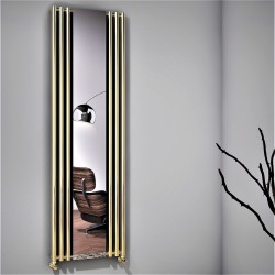 Bahama Decorative Radiator 540x1760 Gold - Thumbnail