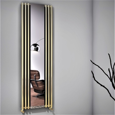 Bahama Decorative Radiator 540x1760 Gold