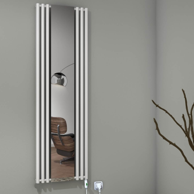 Bahama Electric Towel Warmer 540x1760 White (On/Off) 600 W