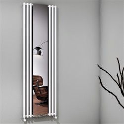 Bahama Radiateur Décoratif 540x1760 Blanc - Thumbnail