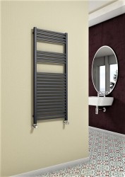 Barbados Decorative Towel Warmer 500x1200 Anthracite - Thumbnail