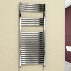 Barbados Decorative Towel Warmer 500x1200 Chrome - Thumbnail