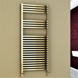 Barbados Decorative Towel Warmer 500x1200 Gold - Thumbnail