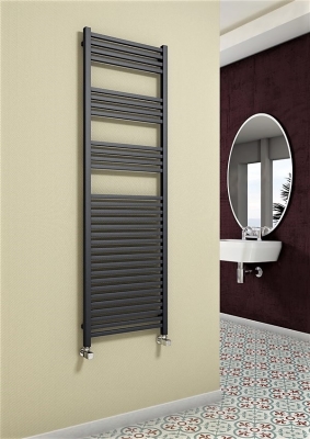 Barbados Decorative Towel Warmer 500x1600 Anthracite