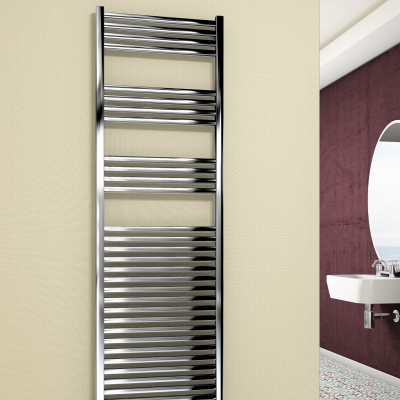 Barbados Decorative Towel Warmer 500x1600 Chrome