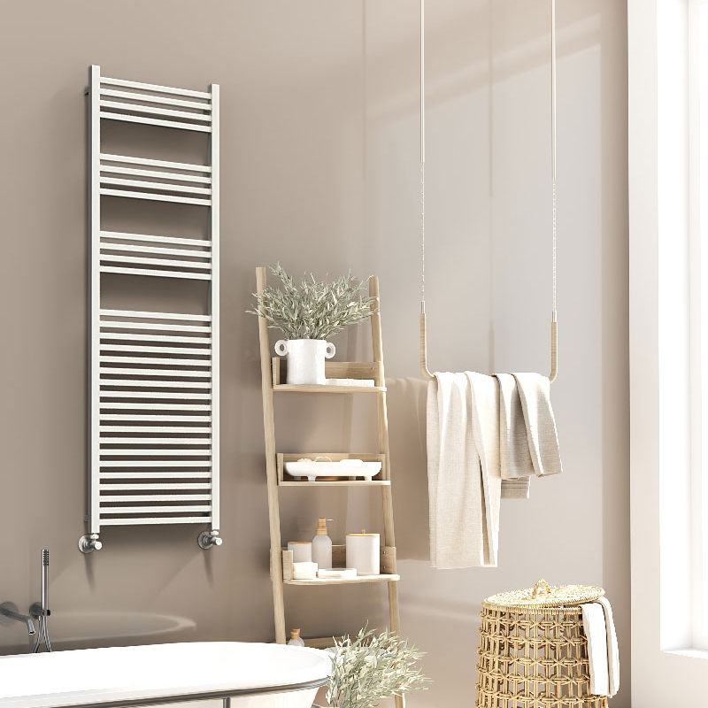 Barbados Decorative Towel Warmer 500x1600 White