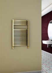 Barbados Decorative Towel Warmer 500x800 Gold - Thumbnail