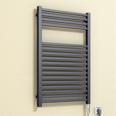 Barbados Electric Towel Warmer 300 Watt 500x800 Anthracite (On/Off)