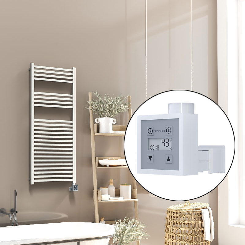 Barbados Electric Towel Warmer 500x1200 White Ktx3 600 W