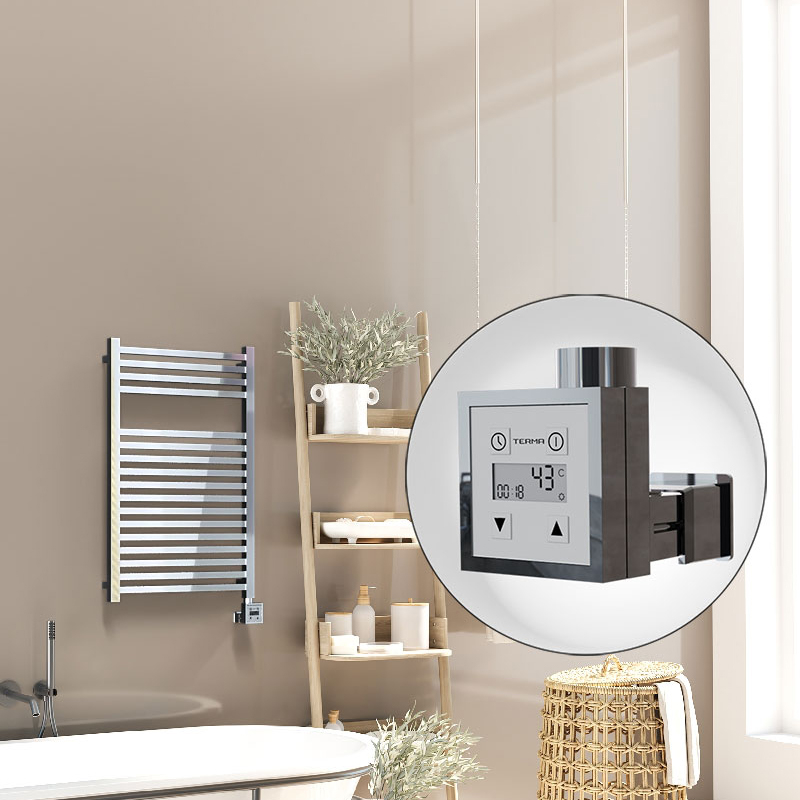 Barbados Electric Towel Warmer 500x800 Chrome Ktx3 200 W