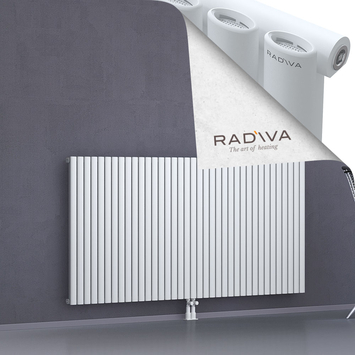 Bia Aluminium Radiator 1000x2138 White - Thumbnail