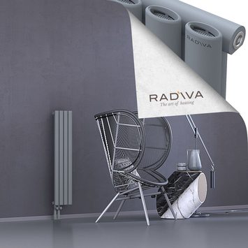 Bia Aluminium Radiator 1000x224 Grey - Thumbnail