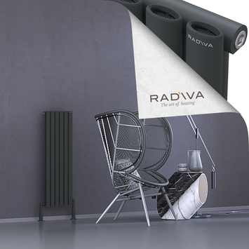 Bia Aluminium Radiator 1000x340 Dark Anthracite - Thumbnail