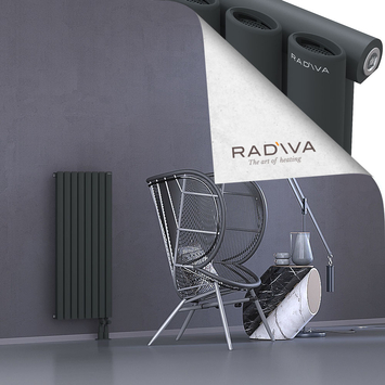 Bia Aluminium Radiator 1000x456 Dark Anthracite - Thumbnail