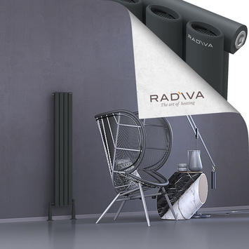 Bia Aluminium Radiator 1200x224 Dark Anthracite - Thumbnail