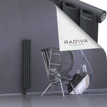 Bia Aluminium Radiator 1200x224 Dark Anthracite - Thumbnail