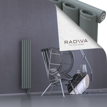 Bia Aluminium Radiator 1200x282 Anthracite - Thumbnail