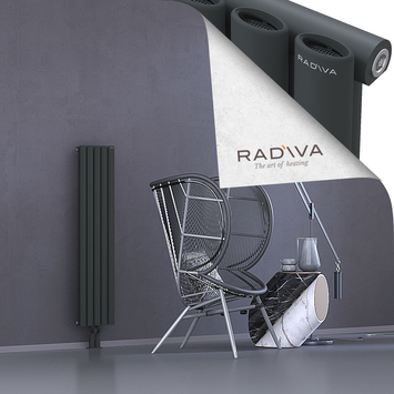 Bia Aluminium Radiator 1200x282 Dark Anthracite - Thumbnail