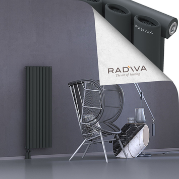 Bia Aluminium Radiator 1200x456 Dark Anthracite - Thumbnail