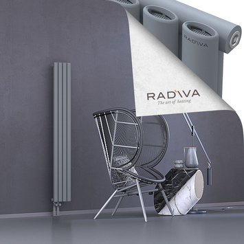 Bia Aluminium Radiator 1500x224 Grey - Thumbnail