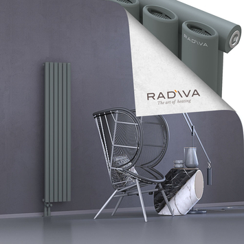 Bia Aluminium Radiator 1500x340 Anthracite - Thumbnail