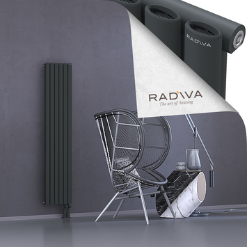 Bia Aluminium Radiator 1500x340 Dark Anthracite - Thumbnail