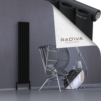 Bia Aluminium Radiator 1600x340 Black - Thumbnail