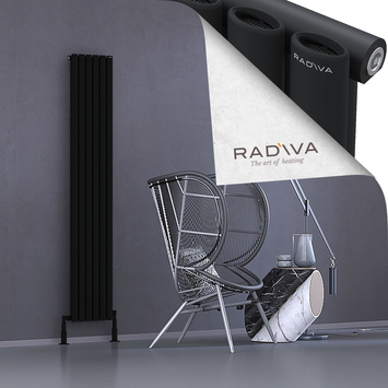 Bia Aluminium Radiator 1800x340 Black - Thumbnail