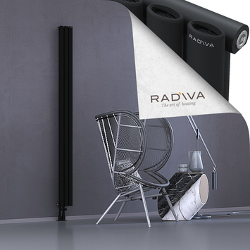 Bia Aluminium Radiator 1900x166 Black - Thumbnail