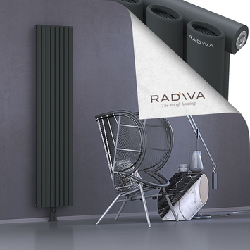 Bia Aluminium Radiator 1900x456 Dark Anthracite - Thumbnail