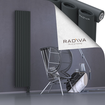 Bia Aluminium Radiator 1900x456 Dark Anthracite - Thumbnail