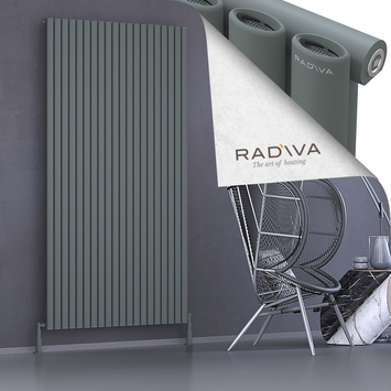 Bia Aluminium Radiator 2000x1152 Anthracite - Thumbnail