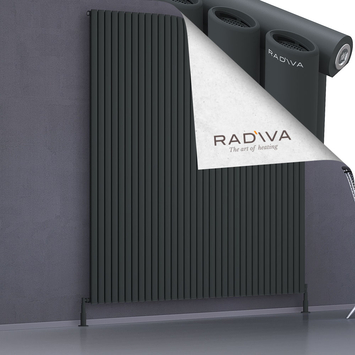 Bia Aluminium Radiator 2000x1964 Dark Anthracite - Thumbnail