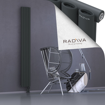 Bia Aluminium Radiator 2000x282 Dark Anthracite - Thumbnail