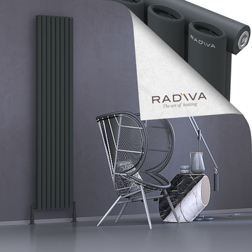 Bia Aluminium Radiator 2000x456 Dark Anthracite - Thumbnail