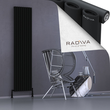 Bia Aluminium Radiator 2000x514 Black - Thumbnail