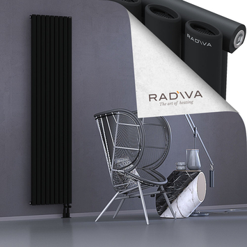 Bia Aluminium Radiator 2000x514 Black - Thumbnail