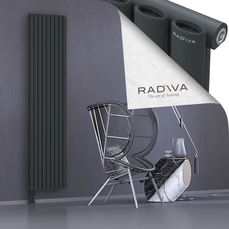 Bia Aluminium Radiator 2000x514 Dark Anthracite