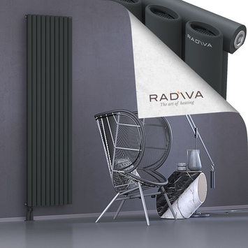 Bia Aluminium Radiator 2000x572 Dark Anthracite - Thumbnail