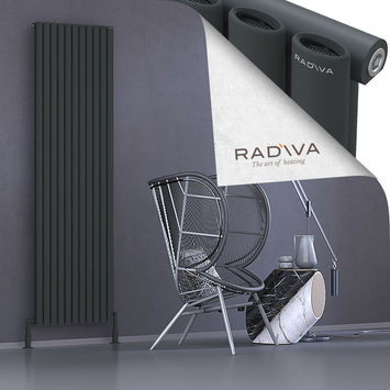 Bia Aluminium Radiator 2000x630 Dark Anthracite - Thumbnail