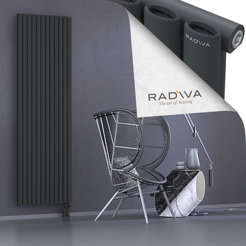 Bia Aluminium Radiator 2000x688 Dark Anthracite - Thumbnail