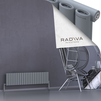 Bia Aluminium Radiator 300x1326 Grey - Thumbnail