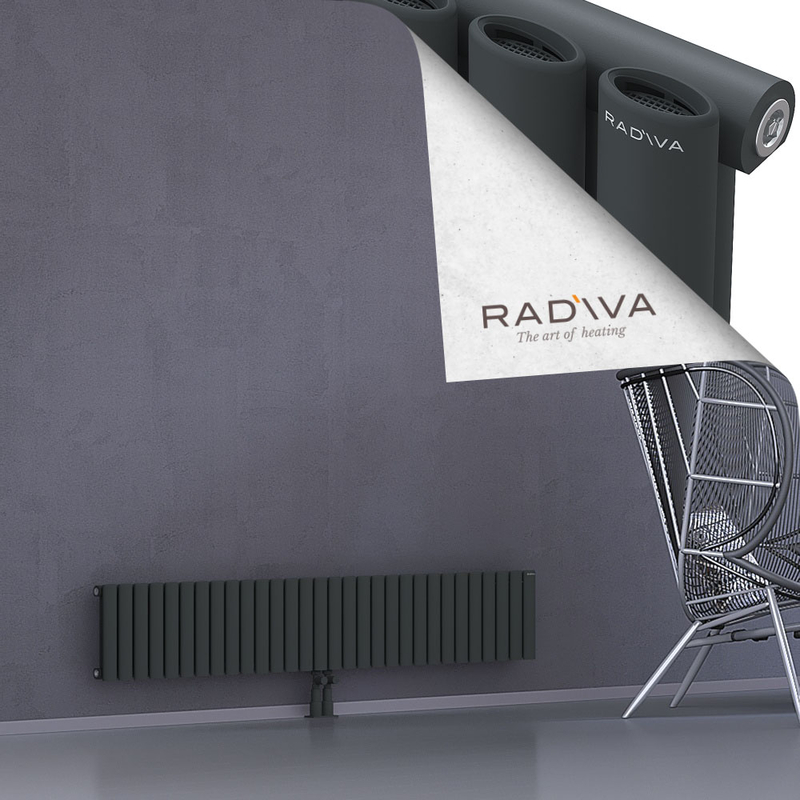 Bia Aluminium Radiator 300x1732 Dark Anthracite