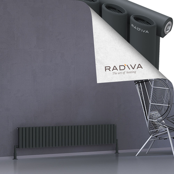 Bia Aluminium Radiator 300x1790 Dark Anthracite - Thumbnail