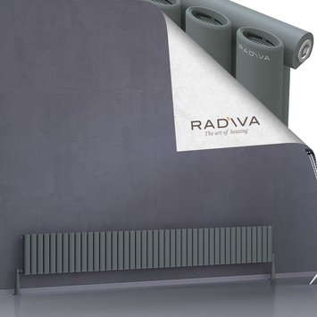 Bia Aluminium Radiator 300x2486 Anthracite - Thumbnail