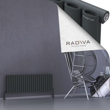 Bia Aluminium Radiator 400x1326 Dark Anthracite - Thumbnail