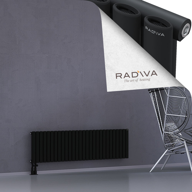 Bia Aluminium Radiator 400x1616 Black